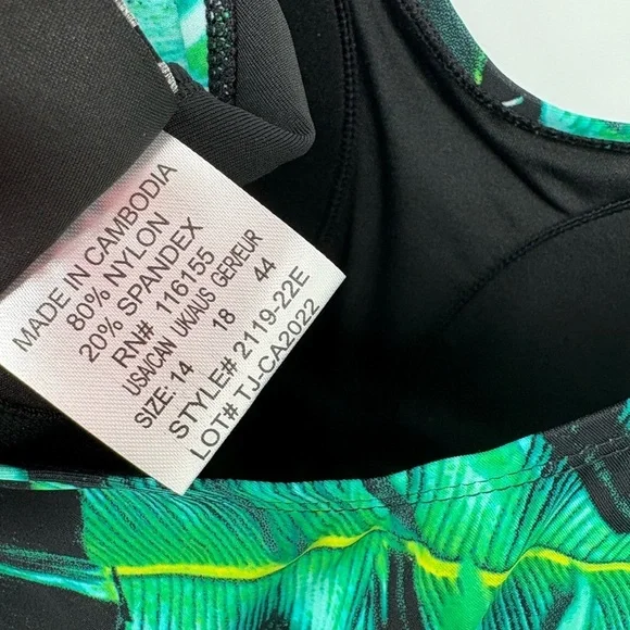 SHORE SHAPES Tropical One Piece Swimsuit - Picture 10 of 11